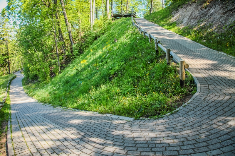 Sigulda Serpentinenweg